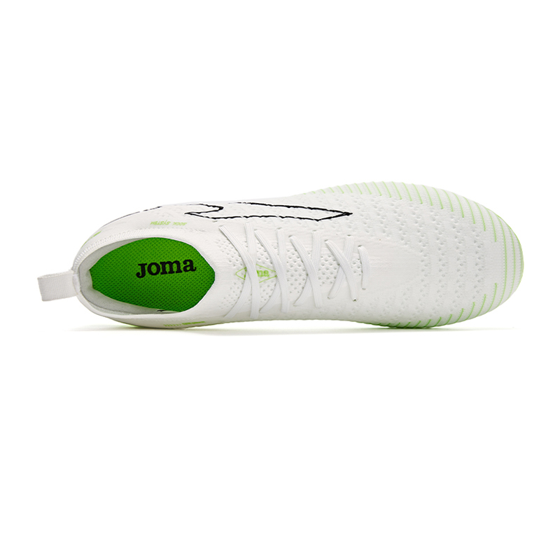 Joma Shoe Liner MG Multi Ground Artificial Turf Soccer Shoes Men’s White Green