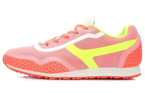 Li Ning Casual Shoes Women's Low Top Pink Orange