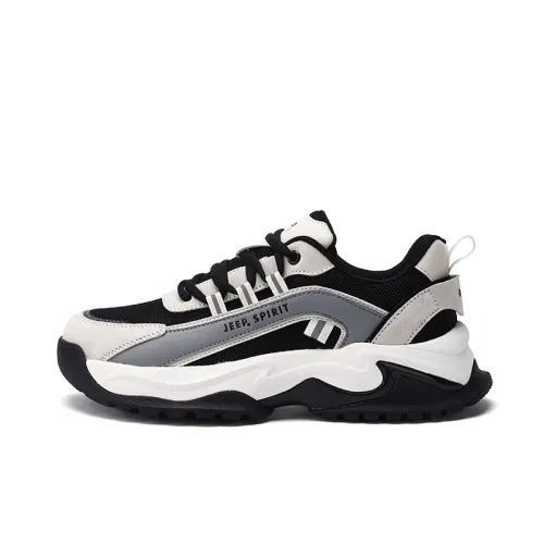 JEEP SPIRIT Darth Vader Abrasion Resistant Breathable Height Increasing Low top Casual Shoes Men's