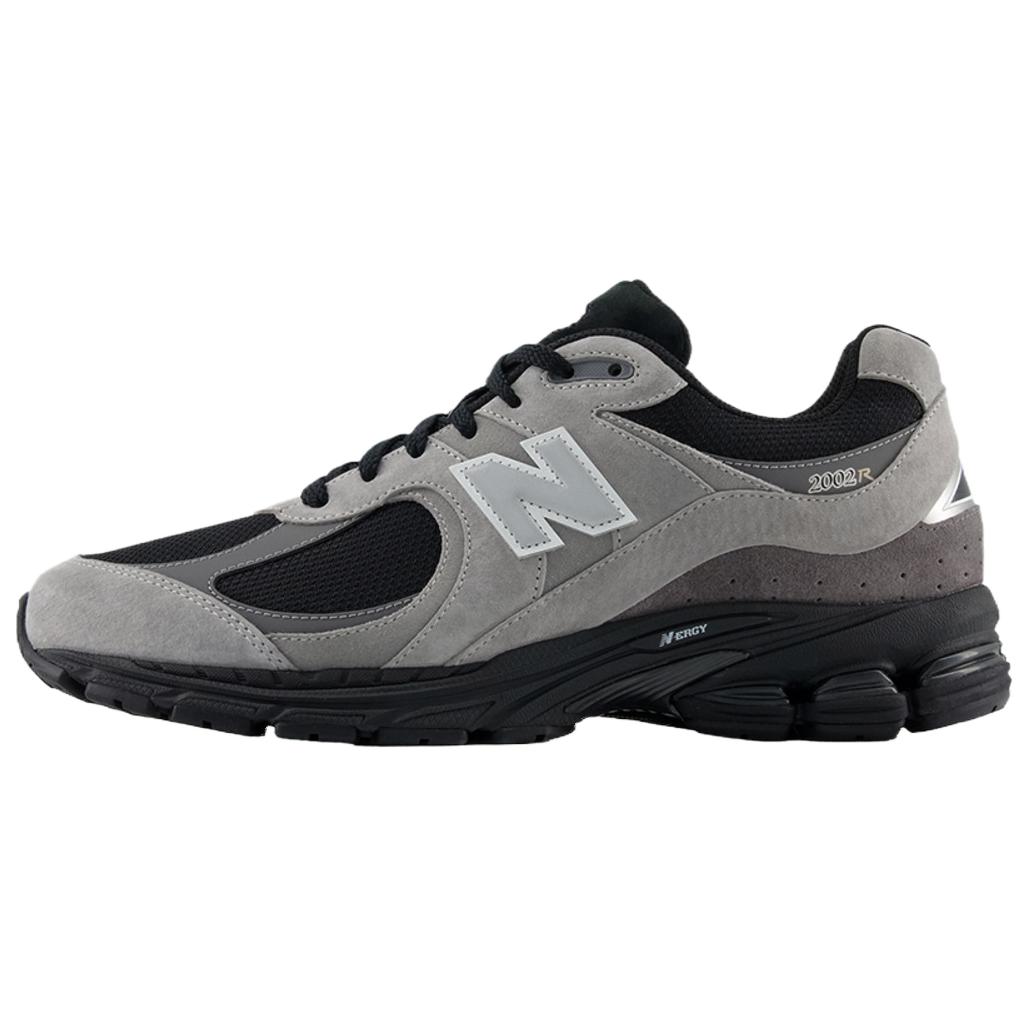 New Balance NB 2002R Fashionable and comfortable lifestyle shoes for men and women, gray and black