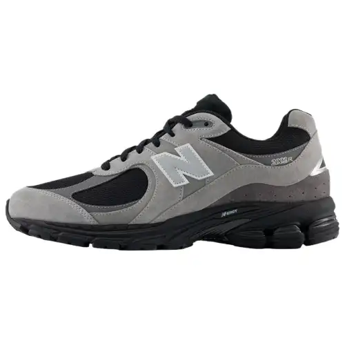 New Balance NB 2002R Fashionable and comfortable lifestyle shoes for men and women, gray and black