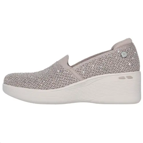 Skechers Pier Lite Low top Casual Shoes Women's Taupe