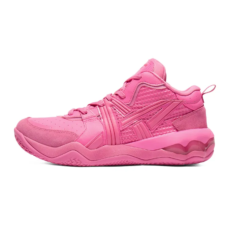 Onitsuka Tiger Tigcourt Cushioning Abrasion Resistant Mid top Casual Shoes Unisex Pink