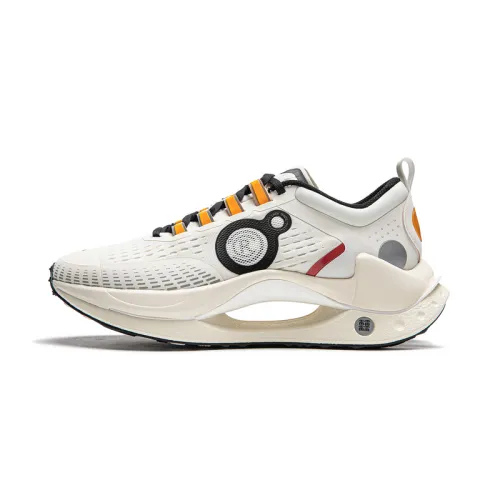 Li Ning Shadow CRC Cushioning Slip Resistant Cushioning Slip Resistant Low top Casual Shoes Men's Ivory