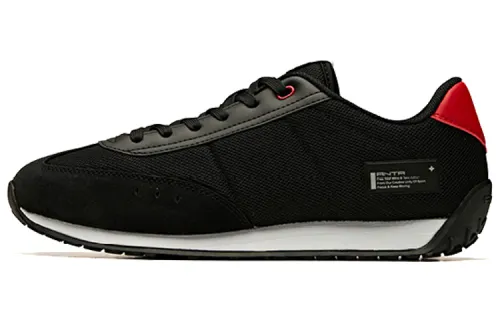 Anta Synthetic Leather, Textile Cushioning Slip Resistant Abrasion Resistant Lightweight Breathable Low top Men's