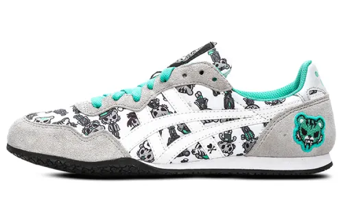Onitsuka Tiger Serrano Low top Casual Shoes Women's Green Graffiti