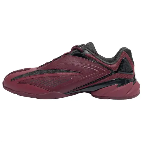 FILA Ritmo Synthetic Leather Breathable Low top Casual Shoes Unisex Red