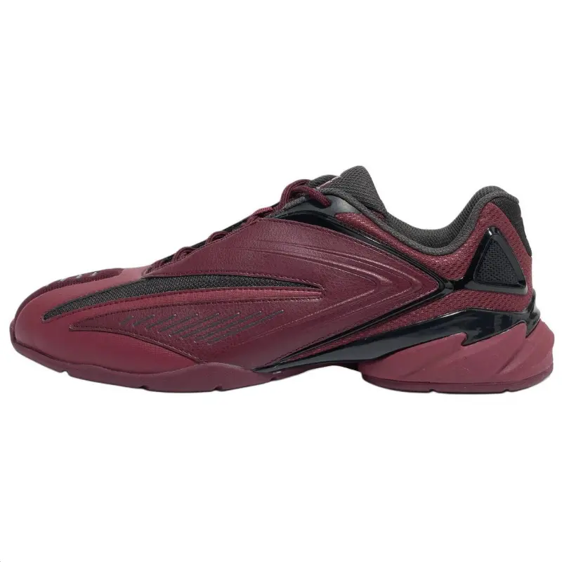 FILA Ritmo Synthetic Leather Breathable Low top Casual Shoes Unisex Red