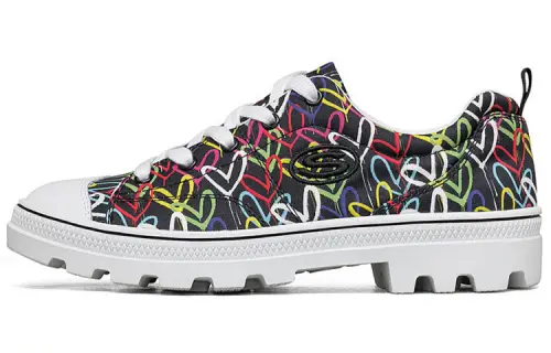Skechers Roadies Casual Shoes Women's Low Top Black/Multicolor