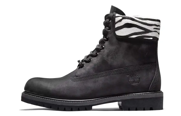 Timberland Safari Zebra 6 Inch Waterproof Boot 'Black'