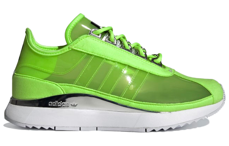 Женские кроссовки adidas originals Sl Andridge TPU (зеленые с серебристым и белым) — Зелёный / серебристый / белый — фото 2