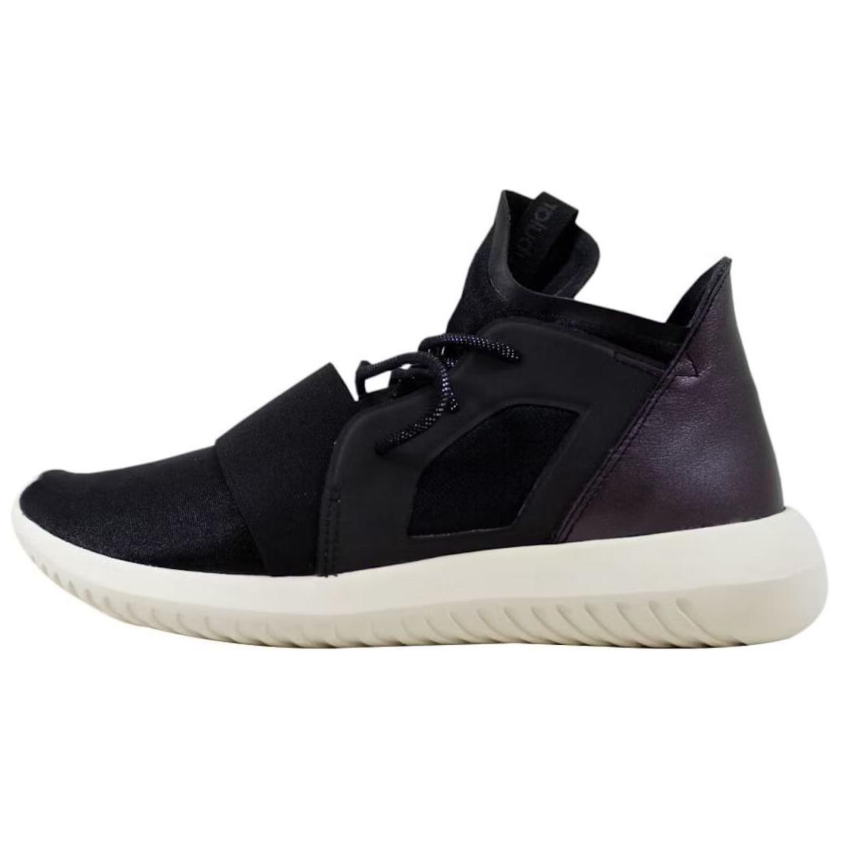 Женские кроссовки adidas originals Tubular Defiant (черно-белые)