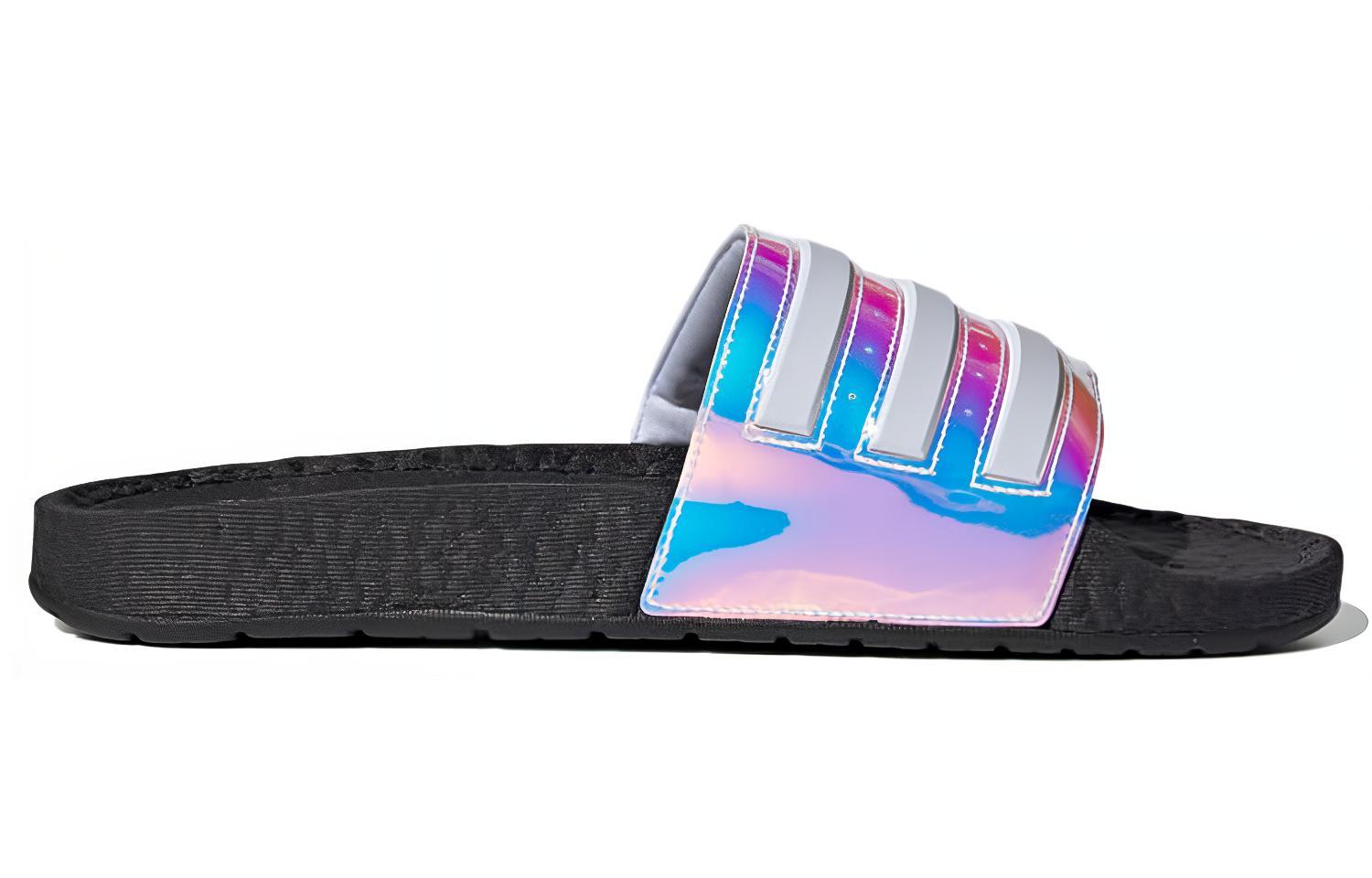 Сандалии adidas Adilette Boost Sandals (черно-разноцветные) — фото 2