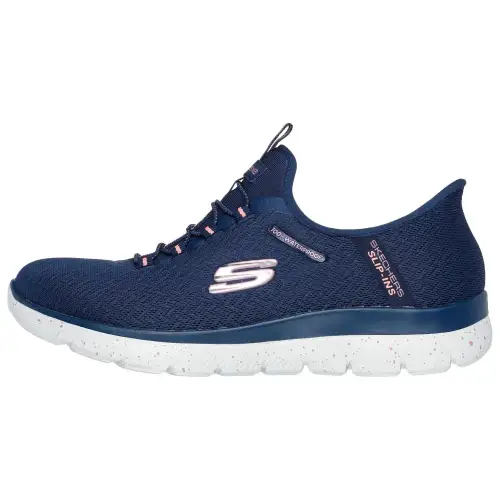 Skechers Slip Ins Low top Casual Shoes Women's Marine Blue