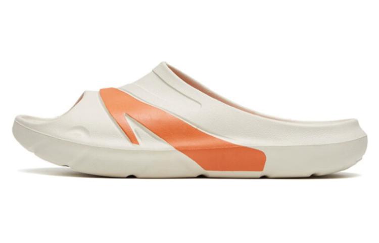Anta C37 Series Comfortable Slide Slippers Men's Gray Orange