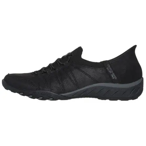 Skechers Breathe Easy Soft And Comfortable Low top Casual Shoes Women's Black