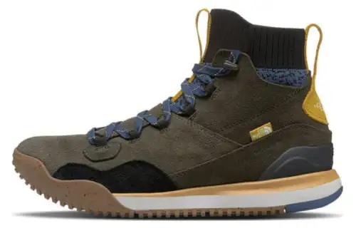THE NORTH FACE Back to Berkeley3 Slip Resistant Abrasion Resistant High top Casual Shoes Men's Green
