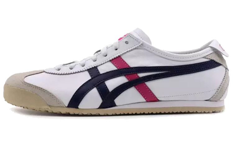 Кроссовки Onitsuka Tiger MEXICO 66 (бело-сине-красные)