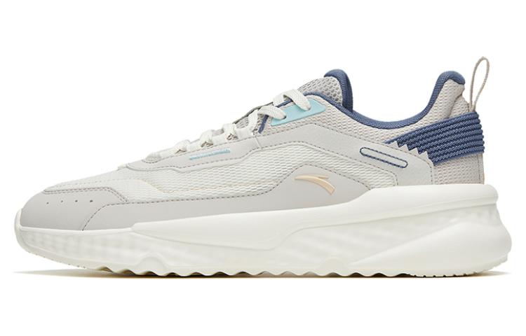 Anta Unruly Series Comfortable Slip Resistant Lightweight Low top Sports Casual Shoes Men's White Gray Blue