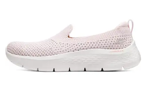 Skechers Go Walk Fle Fabric Cushioning, Wear Resistant Low top Casual Shoes Women's Pink