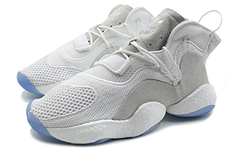 Мужские кроссовки adidas originals Crazy BYW 1.0 (сине-белые) — Синий / белый — фото 3