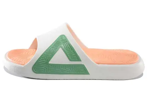 PEAK Tai Ji3.0 Slip Resistant Plastic Sole Quiet Slide Slippers Women's Fruit Green