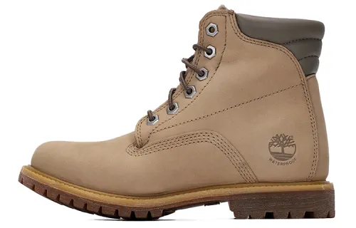 Timberland Waterville 6 Inch Boots 'Light Beige Nubuck' Women's
