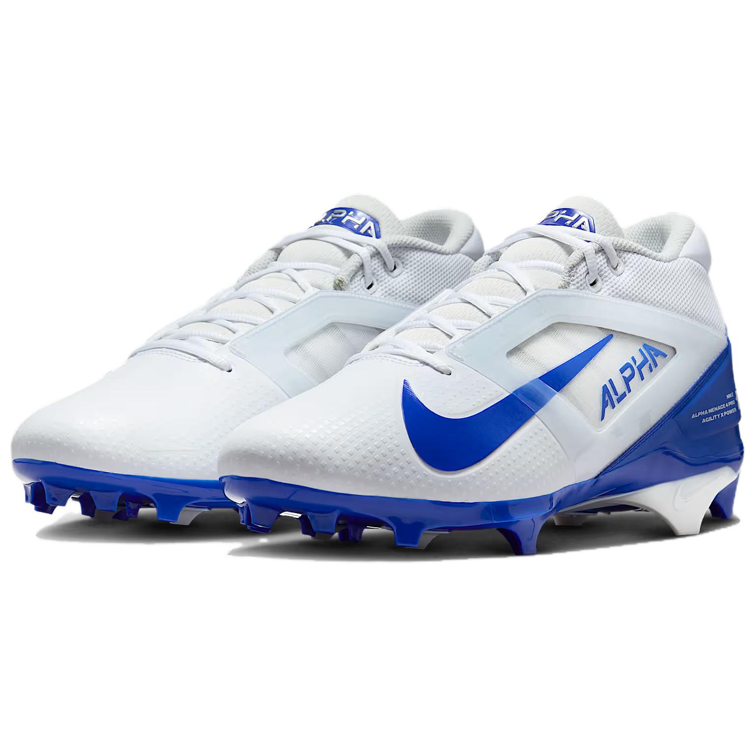 Nike Alpha Menace 4 Pro White Hyper Royal