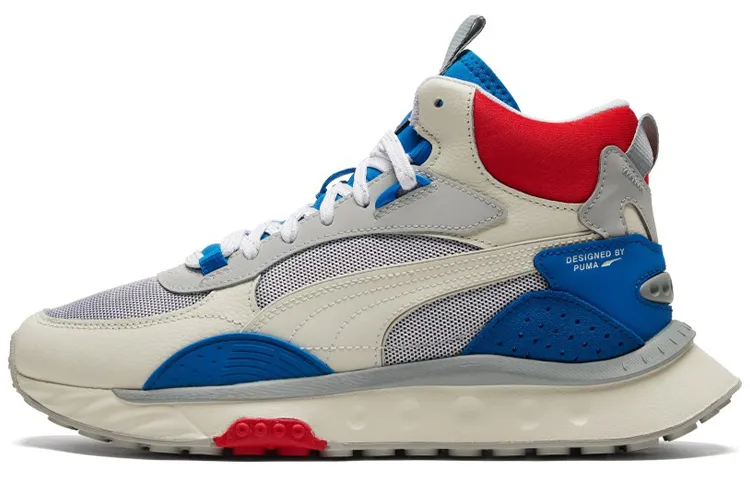 Puma Wild Rider Mid Ivory Glow Future Blue