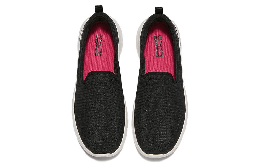 Skechers Go Walk Fle Fabric Breathable Low top Casual Shoes Women’s Black