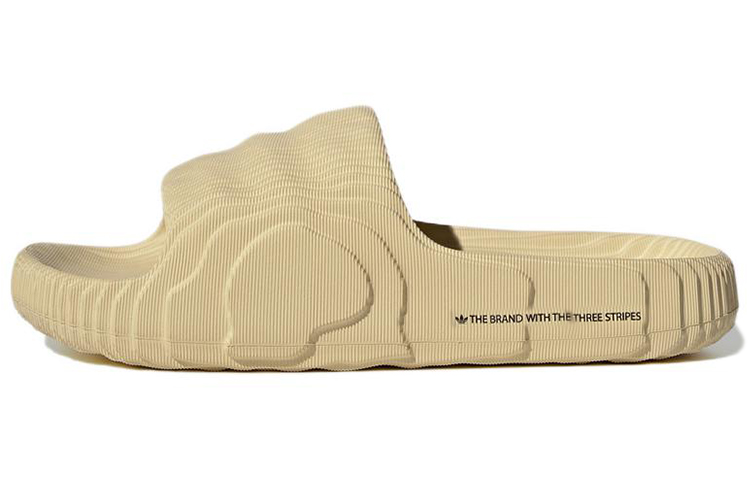 Шлепки adidas originals Adilette 22 (светло-желтые)