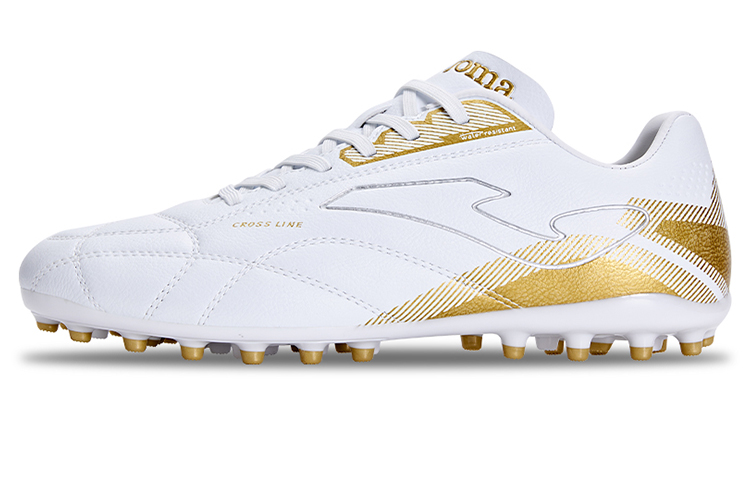 Joma MG Multi Ground Cushioning, Wear Resistant Soccer Shoes Men’s White Gold