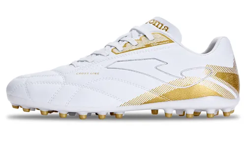 Joma MG Multi Ground Cushioning, Wear Resistant Soccer Shoes Men's White Gold
