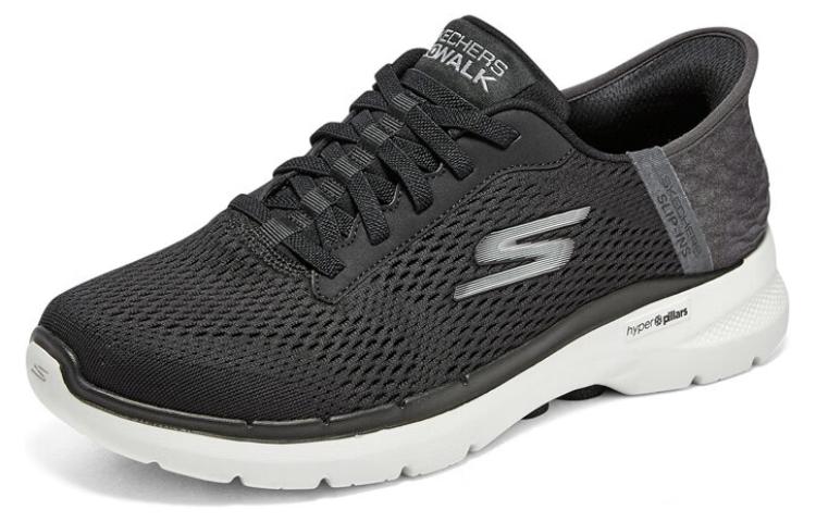 Skechers Go Walk 6 Slip Ins 'Black'