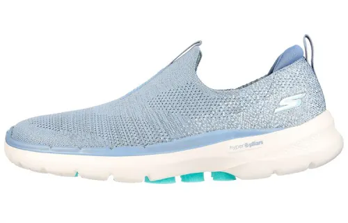 Skechers Go Walk 6 Low top Casual Shoes Women's White Blue
