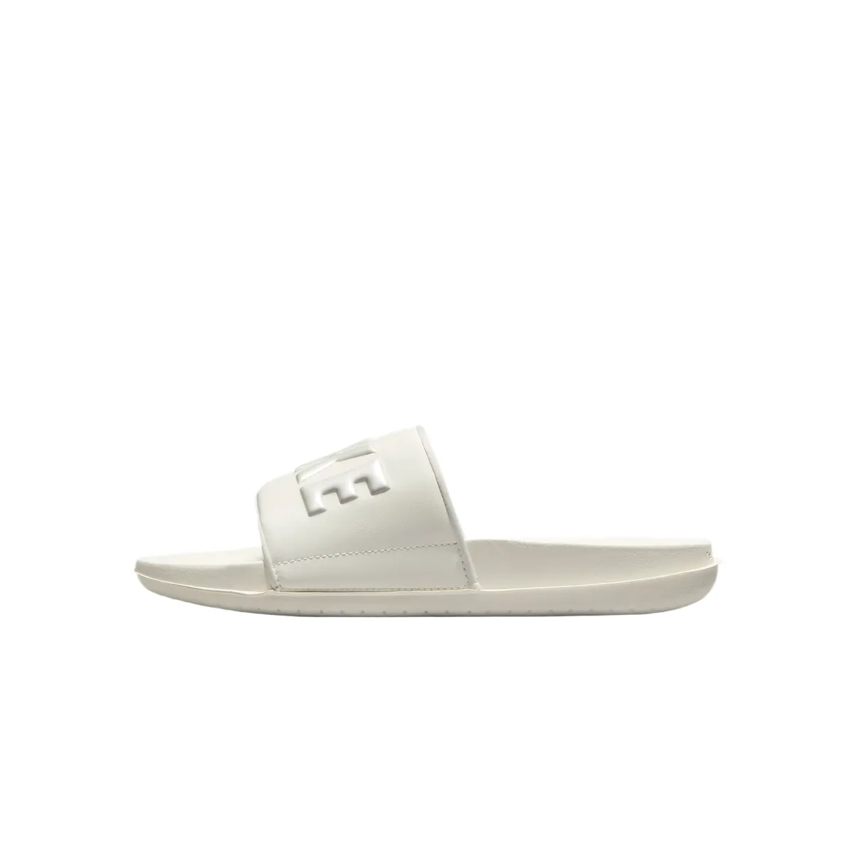 Nike Offcourt Slide Slippers Women's Sail White Metallic Silver