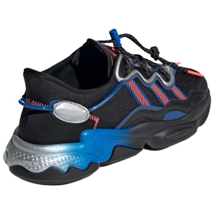 Мужские кроссовки adidas Originals Ozweego (черно-сине-красные) — фото 3