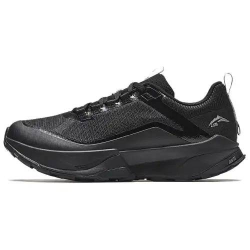Anta Slip Resistant Abrasion Resistant Low top Casual Shoes Men's Black