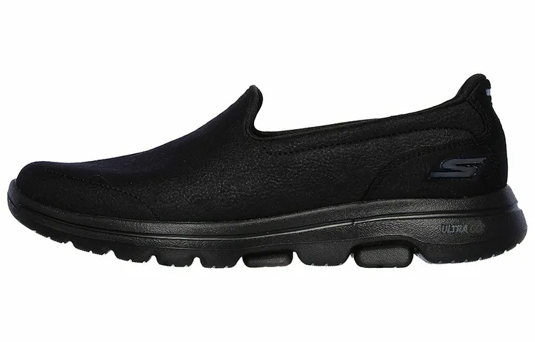 Skechers Go Walk 5 Casual Shoes Women's Low Top Pure Black
