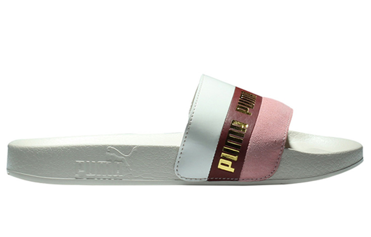Женские шлепанцы PUMA Leadcat Slide Remix (розовое золото) — 玫瑰金 — фото 2