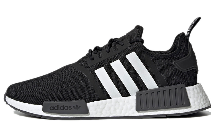 Кроссовки adidas adidas originals NMD_R1 Primeblue (черно-белые)