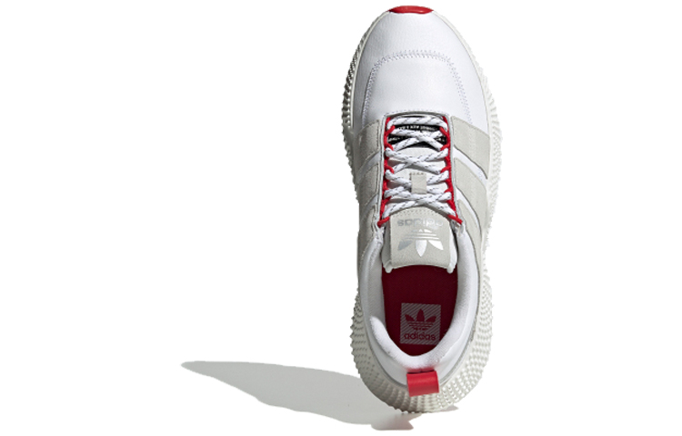 Кроссовки adidas originals PROPHERE V2 (бело-серо-красные) — Белый / серый / красный — фото 4