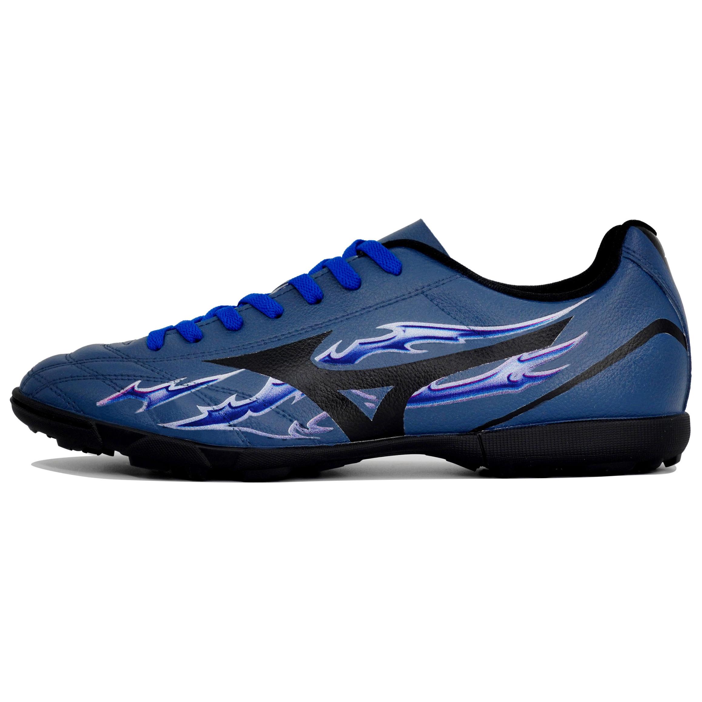 Mizuno Folgado Abrasion Resistant Slip Resistant Soccer Shoes Men’s Blue Purple