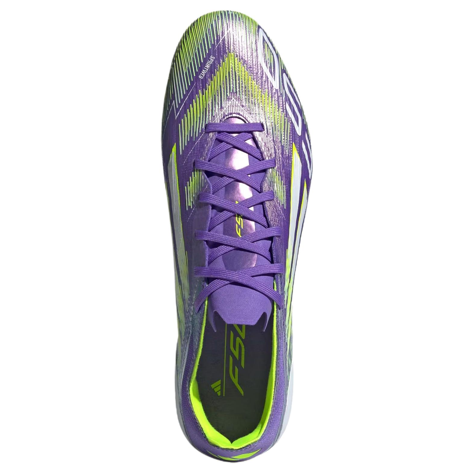 Adidas F50 PRO Soccer Shoes Unisex Purple White