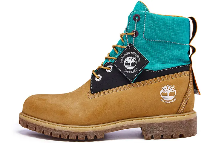 Timberland Combat Boots Men's High Top Wheat