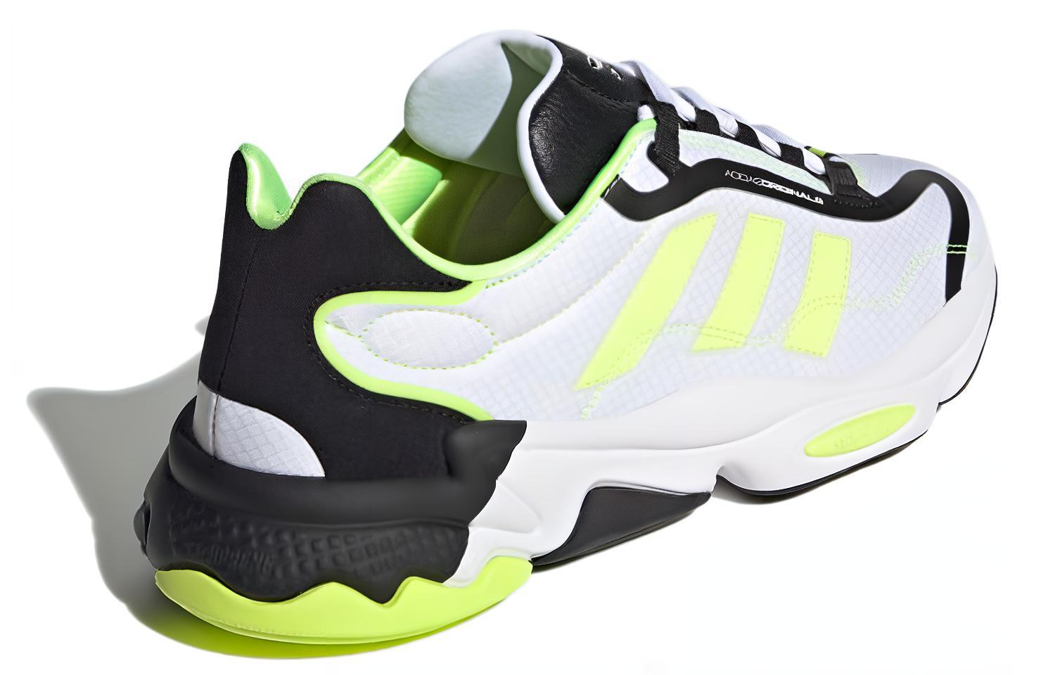 Кроссовки adidas Originals Ozweego Pure (бело-желто-черные) — фото 5
