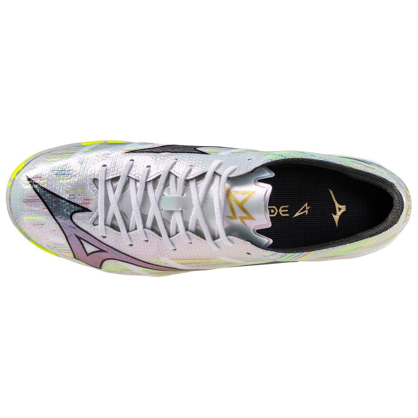 Mizuno Slip Resistant Abrasion Resistant Soccer Shoes Unisex Silver