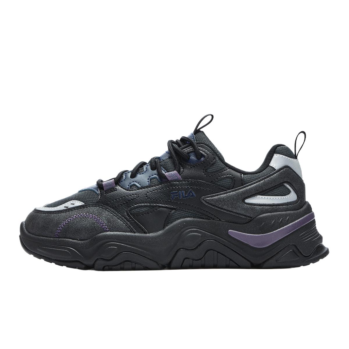 FILA Collina Wear resistant And Lightweight Mid top Casual Shoes Women's Black
