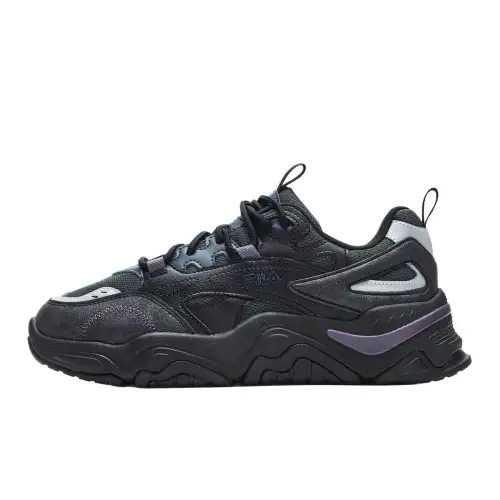 FILA Collina Wear resistant And Lightweight Mid top Casual Shoes Women's Black