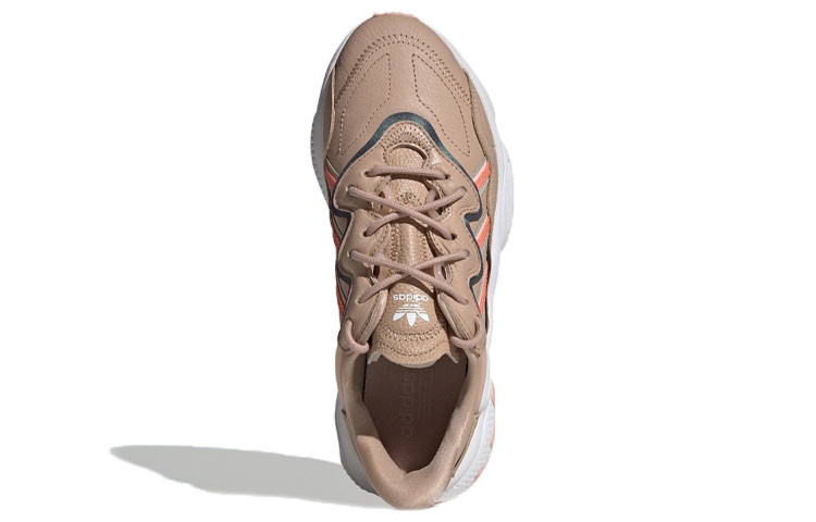 Женские кроссовки adidas Ozweego (оранжевый) — фото 4